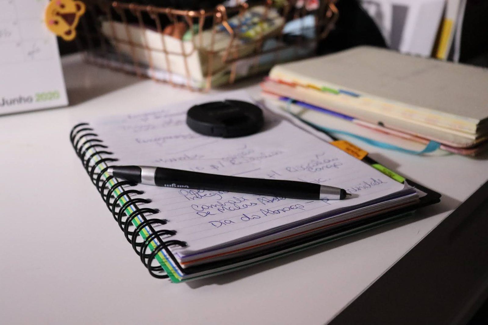 Caderno de planejamento estratégico de Raquel Arellano